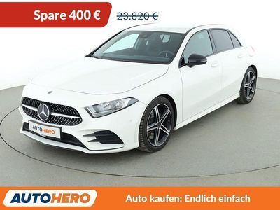 Gebraucht Mercedes A250 AMG line 224 PS (164 kW) 2019 Weiß Limousine