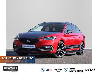 Begagnad Seat Leon FR 150 HK (110 kW) 2021 Röd Kombi