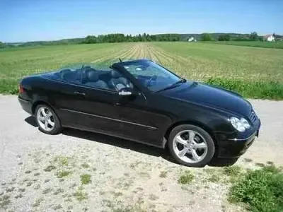Brugt Mercedes CLK200 Avantgarde 163 HK (119 kW) 2005 Sort Cabriolet
