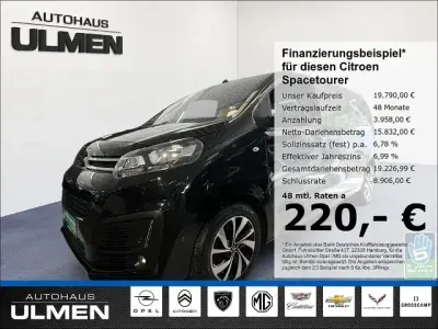 Brugt Citroën Spacetourer Feel 150 HK (110 kW) 2018 Sort MPV