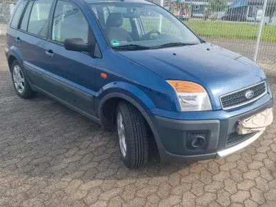 Gebraucht Ford Fusion 80 PS (58 kW) 2009 Blau Kleinwagen