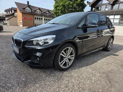 Gebraucht BMW 218 M Sport 136 PS (100 kW) 2016 Schwarz Van / Kleinbus
