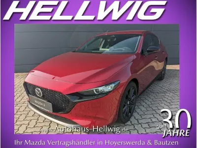 Neu Mazda 3 Homura-Line 140 PS (102 kW) 2026 Rot Limousine