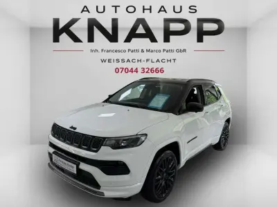 Gebraucht Jeep Compass 241 PS (177 kW) 2022 Alpine white (vr296) SUV