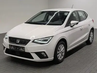 Gebraucht Seat Ibiza Style 80 PS (58 kW) 2022 "candy" weiss Kleinwagen