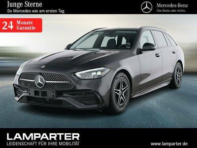 Grau Gebraucht 2024 Mercedes C180 AMG line Kombi | 39.980 € (Teuer)