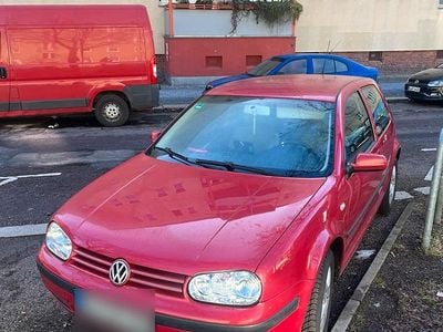 Gebraucht VW Golf IV Edition 75 PS (55 kW) 2002 Rot Kleinwagen