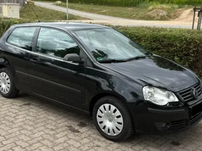 Gebraucht VW Polo 80 PS (58 kW) 2007 Schwarz Kleinwagen