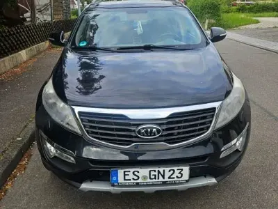 Używany Kia Sportage Spirit 136 KM (100 kW) 2012 Czarny SUV