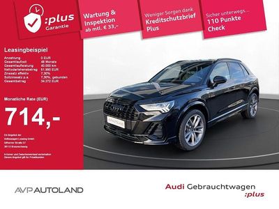 Mythosschwarz metallic Gebraucht 2025 Audi Q3 S-Line SUV | 45.652 € (Etwas zu teuer)