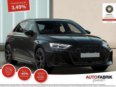 Neu Audi RS3 Sportback Ambiente 400 PS (294 kW) 2025 Mythosschwarz metallic Kleinwagen