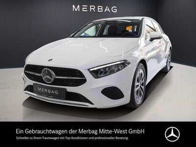 Gebraucht Mercedes A180 Progressive 136 PS (100 kW) 2025 Unilack polarweiß Limousine