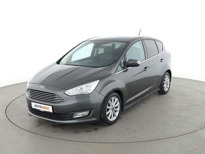 Grau Gebraucht 2017 Ford C-MAX Titanium Van / Kleinbus | 9.990 € (Fairer Preis)