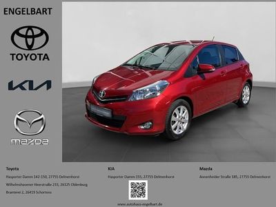 Gebraucht Toyota Yaris Edition 69 PS (50 kW) 2013 Rot Kleinwagen