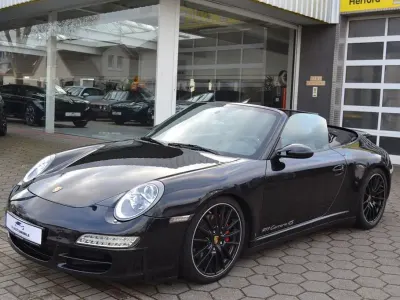 Gebraucht Porsche 911 381 PS (280 kW) 2008 Schwarz Cabrio
