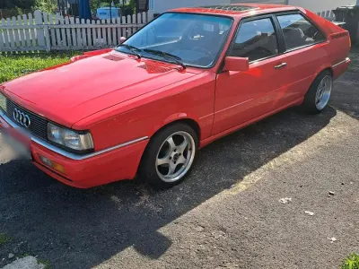 Gebraucht Audi Coupe GT 115 PS (84 kW) 1985 Rot Coupé