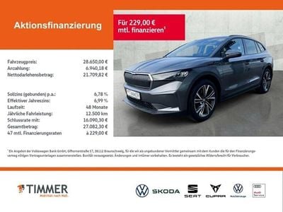 Gebraucht Skoda Enyaq iV Loft 150 kW (204 PS) 2024 Graphite grau metallic SUV