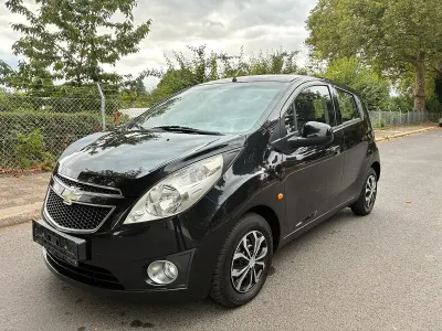Gebraucht Chevrolet Spark 68 PS (50 kW) 2011 Schwarz Kleinwagen