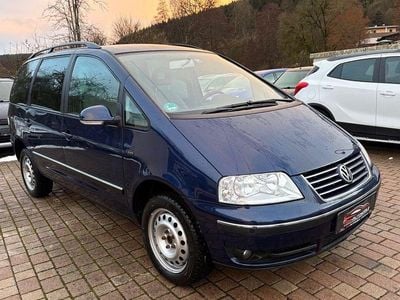 Gebraucht VW Sharan Comfortline 140 PS (102 kW) 2008 Blau Van / Kleinbus