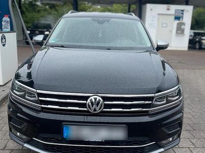 Gebraucht VW Tiguan Allspace 150 PS (110 kW) 2018 Schwarz SUV