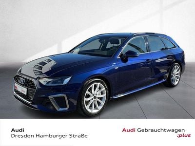 Gebraucht Audi A4 S-Line 204 PS (150 kW) 2023 Navarrablau metallic Kombi
