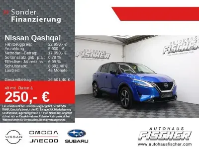 Gebraucht Nissan Qashqai N-Connecta 158 PS (116 kW) 2022 Blau SUV