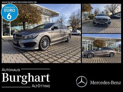 Gebraucht Mercedes CLA200 Shooting Brake AMG line 156 PS (114 kW) 2016 Lack mountaingrau Kombi