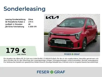 Neu Kia Picanto 68 PS (50 kW) 2026 Signalrot Kleinwagen