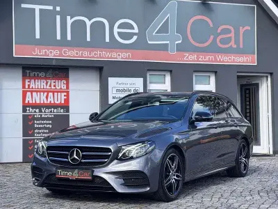 Brugt Mercedes E200 AMG 184 HK (135 kW) 2017 Grå Sedan