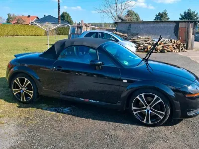 Gebraucht Audi TT Roadster 150 PS (110 kW) 2002 Schwarz Cabrio