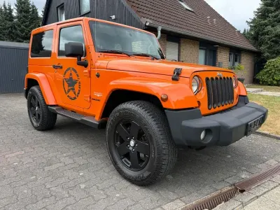 Gebraucht Jeep Wrangler Sahara 200 PS (147 kW) 2012 Orange SUV