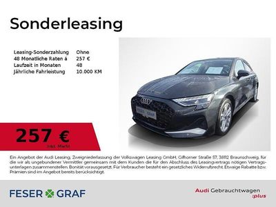 Grau Gebraucht 2025 Audi A3 Advanced Limousine | 33.140 € (Superpreis)