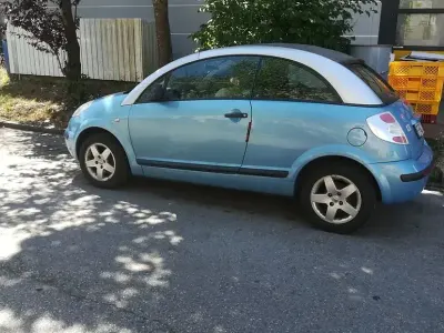 Second-hand Citroën C3 73 CP (53 kW) 2003 Albastru Cabrio