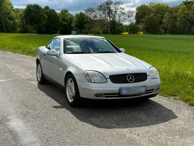 Gebraucht Mercedes SLK200 136 PS (100 kW) 1999 Silber Cabrio