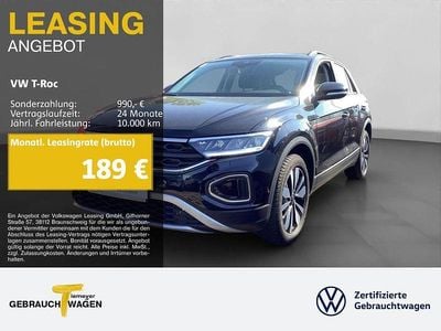 Second-hand VW T-Roc Goal 116 CP (85 kW) 2025 Negru SUV