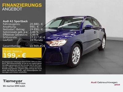 Blau Gebraucht 2025 Audi A1 Sportback Advanced Kleinwagen | 20.880 € (Guter Preis)