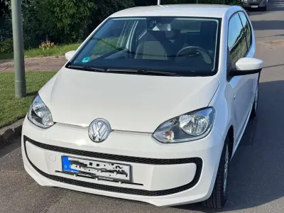 Gebraucht VW up! move up! 60 PS (44 kW) 2015 Weiß Kleinwagen