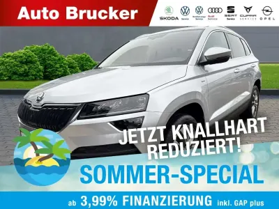 Gebraucht Skoda Karoq Clever 150 PS (110 kW) 2021 Brillantsilbermetallic SUV
