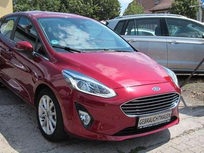 Usata Ford Fiesta Titanium 101 CV (74 kW) 2018 Rosso Utilitaria