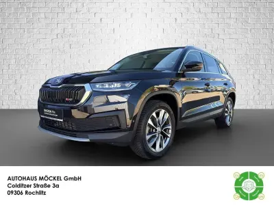 Gebraucht Skoda Kodiaq Tour 190 PS (139 kW) 2022 Schwarzmagic perleffekt SUV