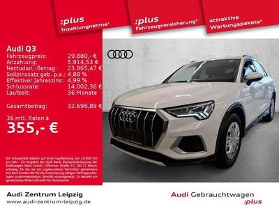 Gebraucht Audi Q3 Ambiente 190 PS (139 kW) 2022 Ibisweiß SUV