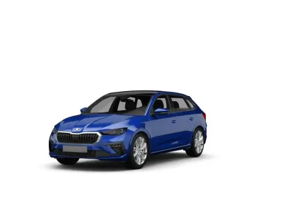 Ny Skoda Scala Monte Carlo 150 HK (110 kW) 2026 Blå Hatchback