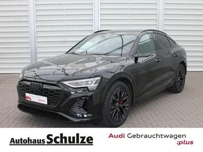Gebraucht Audi Q8 Sportback e-tron S-Line 300 kW (408 PS) 2023 Mythosschwarz metallic SUV