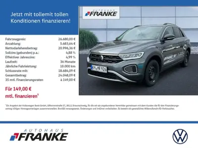 Gebraucht VW T-Roc Goal 116 PS (85 kW) 2025 Grau SUV