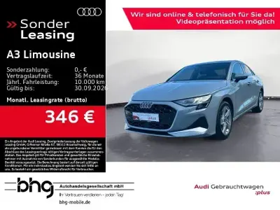 Gebraucht Audi A3 Advanced 150 PS (110 kW) 2025 Pfeilgrau perleffekt Limousine
