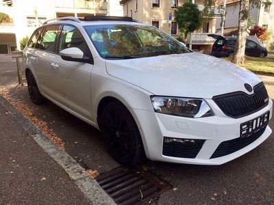 Gebraucht Skoda Octavia RS 220 PS (161 kW) 2013 Weiß Kombi