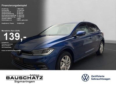 Gebraucht VW Polo Style 95 PS (69 kW) 2024 Blau Kleinwagen