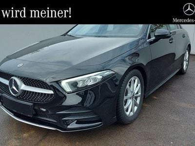 Usata Mercedes A180 AMG line 136 CV (100 kW) 2020 Nero Berlina