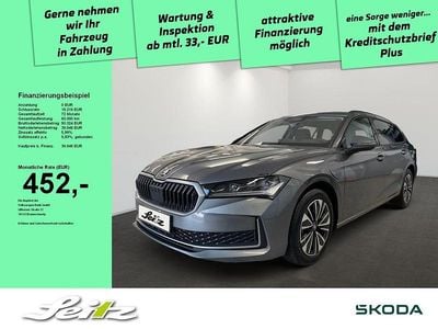 Gebraucht Skoda Superb Selection 150 PS (110 kW) 2025 Graphite grau metallic Kombi