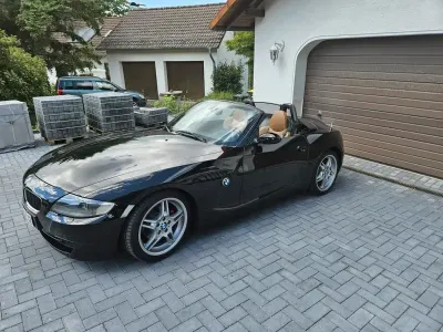 Gebraucht BMW Z4 Sport Line 218 PS (160 kW) 2006 Schwarz Cabrio